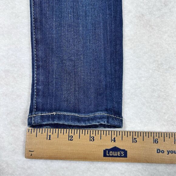 Adriano Goldschmied Jeans Womens 25R Farrah Skinny Ankle High Rise Dark Wash - Picture 12 of 15